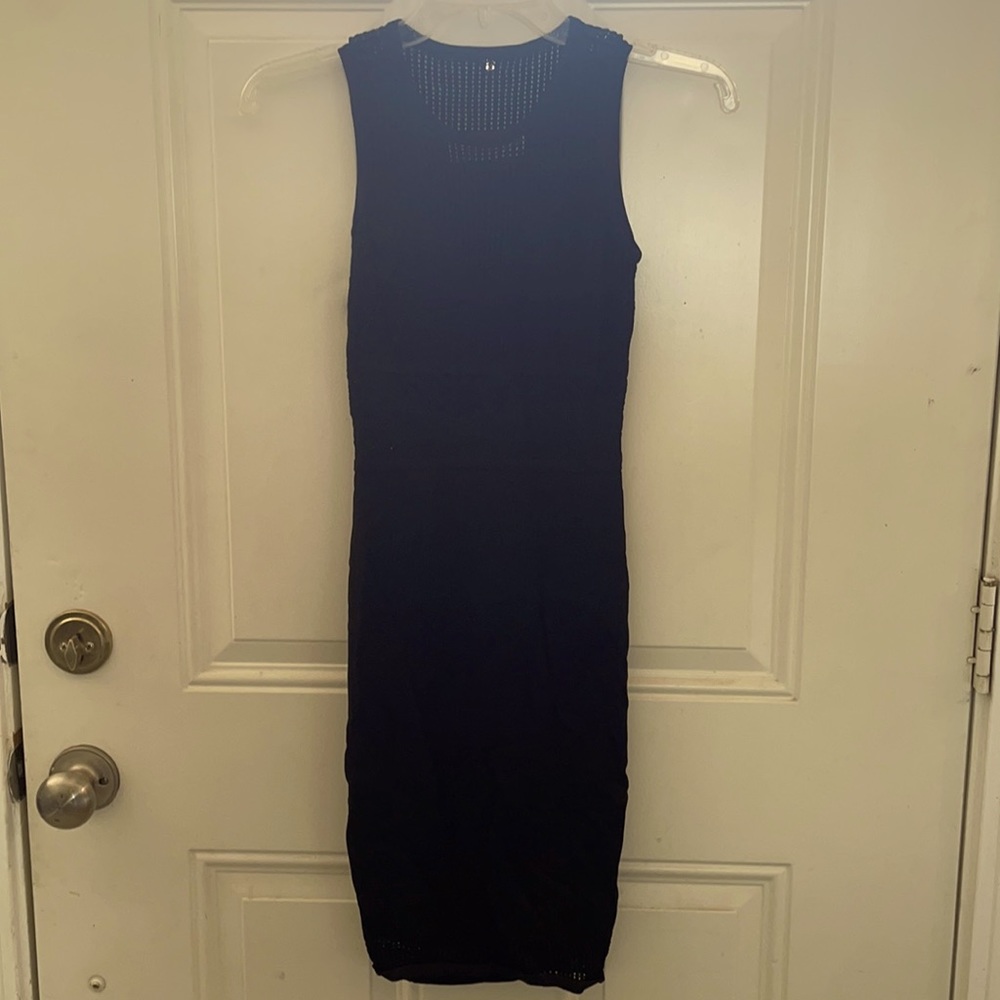 Super cute Ali & Jay black Pavilion pool dress!